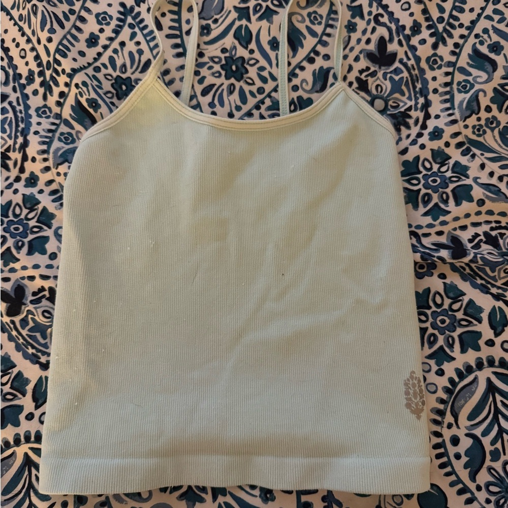 Women's Light Green Tank Top